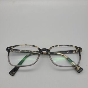 Seraphin Hawkins 8057 Eyeglasses Grey Tortoise Shell Frames 51-17-145 Japan